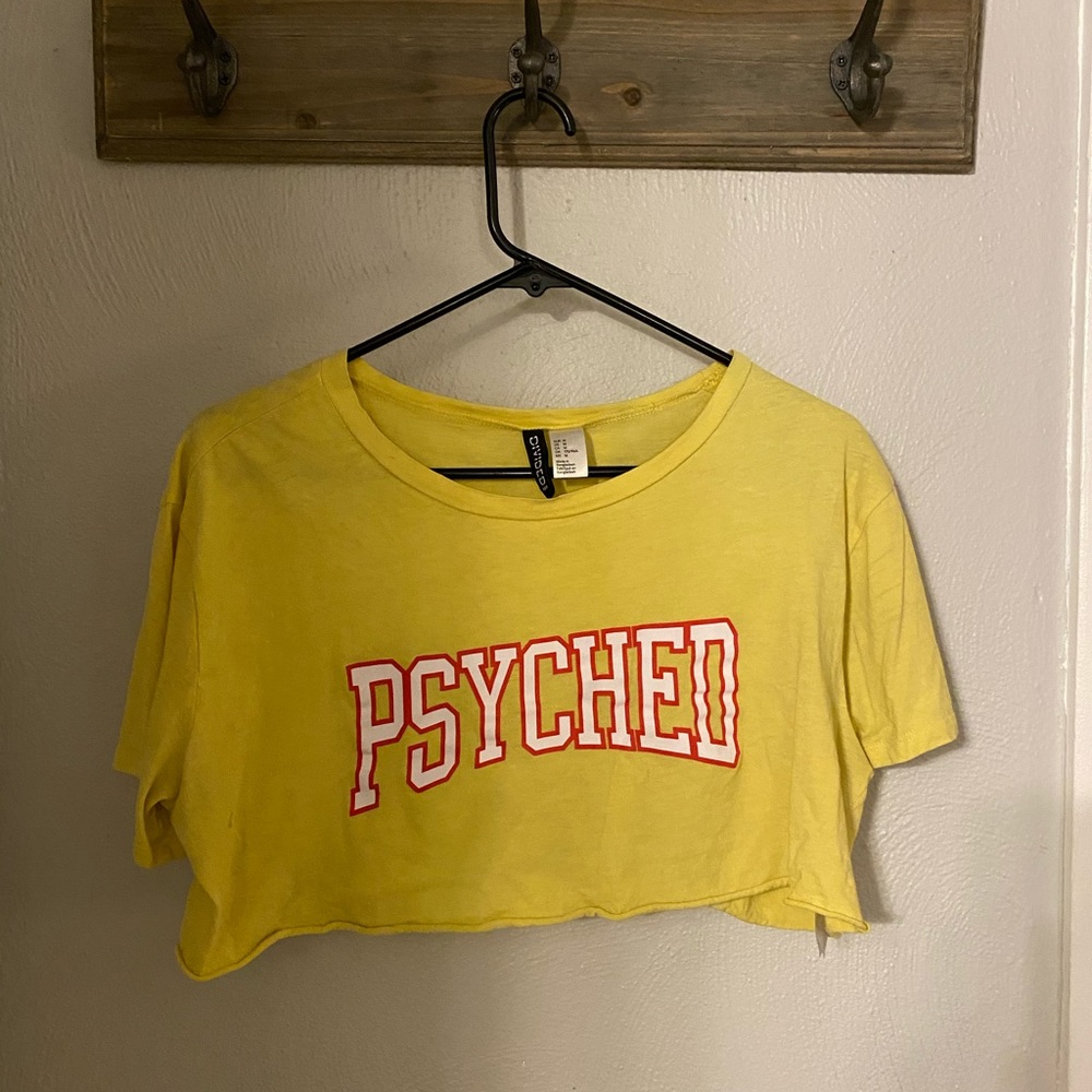 Psyched Crop Top